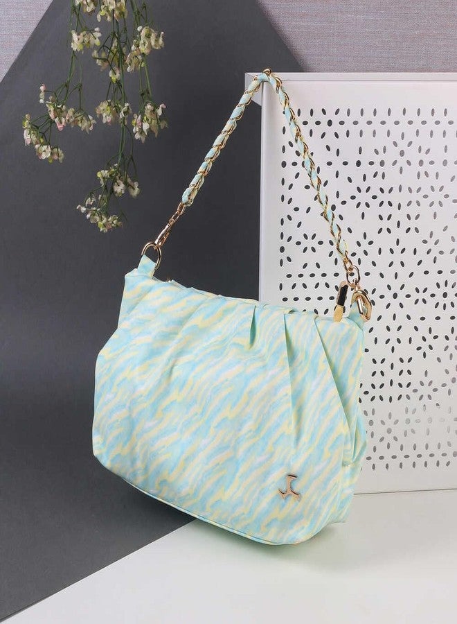 Mochi Women's Yellow Casual Sling Bag (66-495) - Image 2